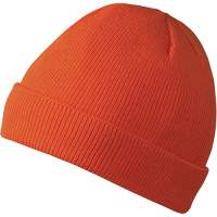 5564A Tuque doubl&eacute;e, Doublure en Acrylique, Taille unique, Orange haute visibilit&eacute; Dufferin Supply
