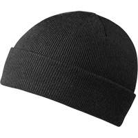5563A Tuque doubl&eacute;e, Doublure en Acrylique, Taille unique, Noir Dufferin Supply