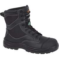 1050 Black Composite Safety Work Boots, Leather, Size 14, Impermeable Dufferin Supply