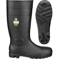 Safety Boots, PVC, Steel Toe, Size 10 SHE679 | Dufferin Supply