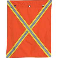 Flag with Reflective Tape, Polyester SHE794 | Dufferin Supply