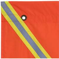 353 Flag with Reflective Tape, Polyester Dufferin Supply