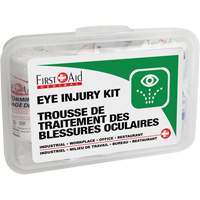 Eye Injury Kit, Plastic Box SHE882 | Dufferin Supply
