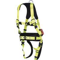 FBH-70110A PeakPro Plus Series Safety Harness with Trauma Strap, CSA Certified, Class A, X-Large Dufferin Supply