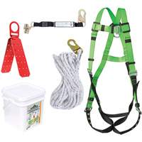 Grommeted Fall Protection Kit, Roofer's Kit SHE933 | Dufferin Supply