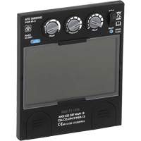 Filtre dobscurcissement automatique large &agrave; intensit&eacute; variable Advantage Plus, 5-1/4" la x 4-1/2" h Champ de vision, Pour utilisation avec S26200 Dufferin Supply