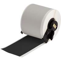 Ruban adh&eacute;sif permanent toutes saisons pour &eacute;tiquettes, Vinyle, Noir, Largeur de 2" Dufferin Supply