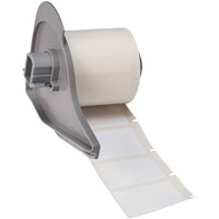 Harsh Environment Multi-Purpose Labels, Polyester, 1.5" L x 1" H, White SHF071 | Dufferin Supply