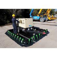 Berme Ultra-Containment Berm, Capacit&eacute; 179 gal. US, 4' la x 6' lo x 12" h, Paroi &agrave; piquets Dufferin Supply