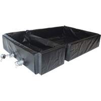 Berme Ultra-Track Berm, Capacit&eacute; 144 gal. US, 4' la x 6' lo x 12" h, Paroi en mousse Dufferin Supply