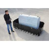 Conteneur de confinement flexible sans drain Ultra-275 Containment Sump, 102" lo x 48" la, 400 gal. US Capacit&eacute; Dufferin Supply