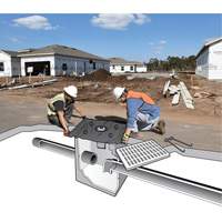Bac de r&eacute;tention grande capacit&eacute; Ultra-Drain Guard, Huile & s&eacute;diments, 60" lo x 60" la Dufferin Supply