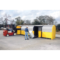 P20 Plus Ultra-Hard Top Spill Pallets sans drain, 312" lo x 79" la x 62" h, Capacit&eacute; de charge 9000 lb Dufferin Supply