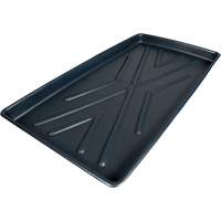 Single-Tray Ultra-Rack Containment Tray&reg;, 44" L x 23.5" W x 2.8" H, 8 US gal. Spill Capacity Dufferin Supply