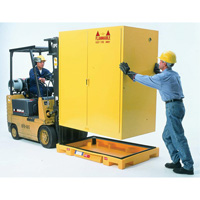 Double Drum Ultra-Safety Cabinet Bladder System, 63" lo x 38,5" la x 6,3" h, Capacit&eacute; de charge 3000 lb Dufferin Supply