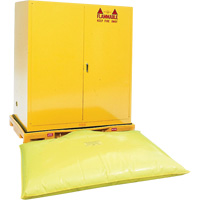 Double Drum Ultra-Safety Cabinet Bladder System, 63" lo x 38,5" la x 6,3" h, Capacit&eacute; de charge 3000 lb Dufferin Supply