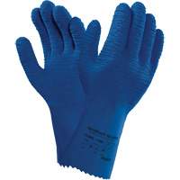 Alphatec<sup>®</sup> 62-401 Gloves, Size 7, 12.6" L, Rubber Latex, Cotton Inner Lining SHF578 | Dufferin Supply