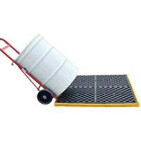 Ultra-Spill Deck flexible, 4 barils, Capacit&eacute; de d&eacute;versement 22 gal. US, 48" x 48" x 2,5" Dufferin Supply