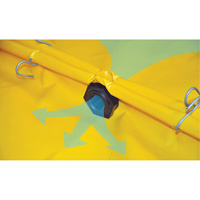 Ultra-Spill Deck flexible, &agrave; vessie, 4 barils, Capacit&eacute; de d&eacute;versement 110 gal. US, 51" x 48" x 5" Dufferin Supply