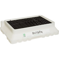 P2 Ultra-Spill Tray&reg;, 17" L x 12" W x 4" H, 1.8 US gal. Spill Capacity Dufferin Supply