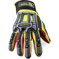 Gants r&eacute;sistants aux coupures Rig Lizard 2028X, 6/T-petit, Paume en Synth&eacute;tique/PEHP, Poignet &eacute;lastique/Boucle et crochet Dufferin Supply