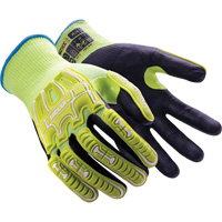 Gants r&eacute;sistants aux chocs Helix 3062IMP, 6/T-petit, Paume en Mousse de nitrile, Poignet &eacute;lastique/Poignet en tricot Dufferin Supply