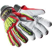 Gants r&eacute;sistants aux chocs Chrome SLT Winter 4073, 6/T-petit, Paume en Ch&egrave;vre, Poignet Poignet en tricot Dufferin Supply