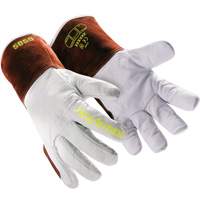 HeatArmor&reg; 5058 Welding Gloves, Grain Goatskin, Size Small/7 Dufferin Supply