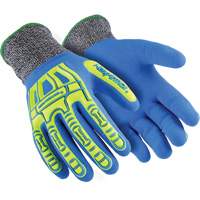 Rig Lizard<sup>®</sup> Fluid 7102 Cut-Resistant Gloves, Size 5/2X-Small, 13 Gauge, Nitrile Coated, Fibreglass/HPPE Shell, ASTM ANSI Level A4 SHG268 | Dufferin Supply