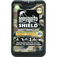Pocket-Sized Mosquito Shield™ Insect Repellent, 30% DEET, Spray, 40 ml SHG635 | Dufferin Supply