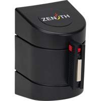 Barri&egrave;re murale magn&eacute;tique avec bande magn&eacute;tique, Plastique, Fixation magn&eacute;tique, 15', Ruban Noir et jaune Dufferin Supply