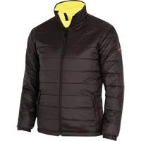 5771 Manteau de s&eacute;curit&eacute; imperm&eacute;able r&eacute;versible, Polyester/Polyur&eacute;thane, Jaune lime haute visibilit&eacute;, Petit Dufferin Supply