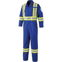 7704T FR-Tech&reg; Arc-Rated Coverall, Size 40 (Tall), Royal Blue, 10 cal/cm² Dufferin Supply