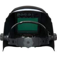 Leadhead&reg; Auto Darkening Welding Helmet, 3.8" L x 3.4" W View Area, 9 - 13 Shade Range, Black Dufferin Supply