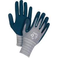 Eco-Friendly Lightweight Coated Gloves, 9, Foam Nitrile Coating, 15 Gauge, Polyester/RPET Shell Dufferin Supply