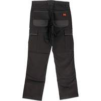 WP100 Work Pants, Cotton/Spandex, Black, Size 0, 30 Inseam SHJ108 | Dufferin Supply