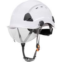 Fibre Metal Safety Helmet, Non-Vented, Ratchet, White SHJ271 | Dufferin Supply