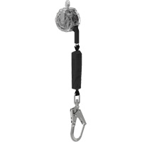 V-TEC™ 36CLS Personal Fall Limiter-Cable, 10', Galvanized Steel, Swivel SHJ659 | Dufferin Supply