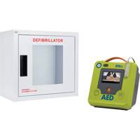 AED 3™ AED & Wall Cabinet Kit, Semi-Automatic, English, Class 4 SHJ775 | Dufferin Supply