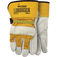Longhorn Fitters Gloves, X-Large, Grain Cowhide Palm SHJ784 | Dufferin Supply