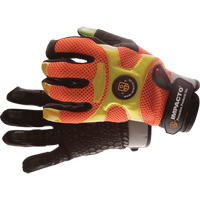 High-Visibility Anti-Vibration Air Gloves, Size Small/7 Dufferin Supply