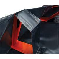 IBX Wall Pop-Up Berm, 268 US gal. Capacity, 6' W x 6' L x 12" H, Snap-Up Bracket Dufferin Supply