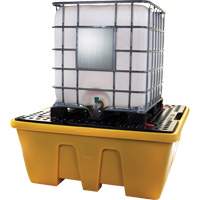 IBC Spill Pallet, 333 US gal. Spill Capacity, 66" x 66" x 27.5" Dufferin Supply