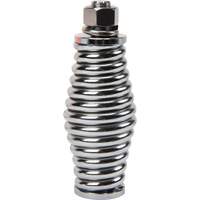 Heavy-Duty Safety Whip, Threaded Mount, 8' High, Orange with Reflective X Dufferin Supply