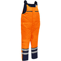 Salopette pour le froid extr&ecirc;me Bisley, Polyester, Petit, Orange haute visibilit&eacute; Dufferin Supply