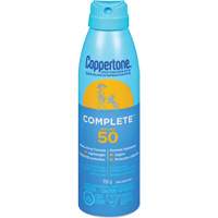 Protection solaire compl&egrave;te Coppertone, FPS 50, Vaporisateur Dufferin Supply