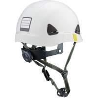 Casque de s&eacute;curit&eacute; d'escalade Fibre Metal, R&eacute;pond aux normes CSA type 2, Suspension Rochet, Non ventil&eacute; Dufferin Supply