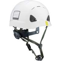 Casque de s&eacute;curit&eacute; d'escalade Fibre Metal, R&eacute;pond aux normes CSA type 2, Suspension Rochet, Ventil&eacute; Dufferin Supply