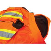 Waterproof 7-in-1 Winter Parka, High Visibility Orange, Large Dufferin Supply
