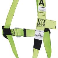 FBH-10022A Compliance Series Safety Harness, CSA Certified, Class A, 400 lbs. Cap. Dufferin Supply